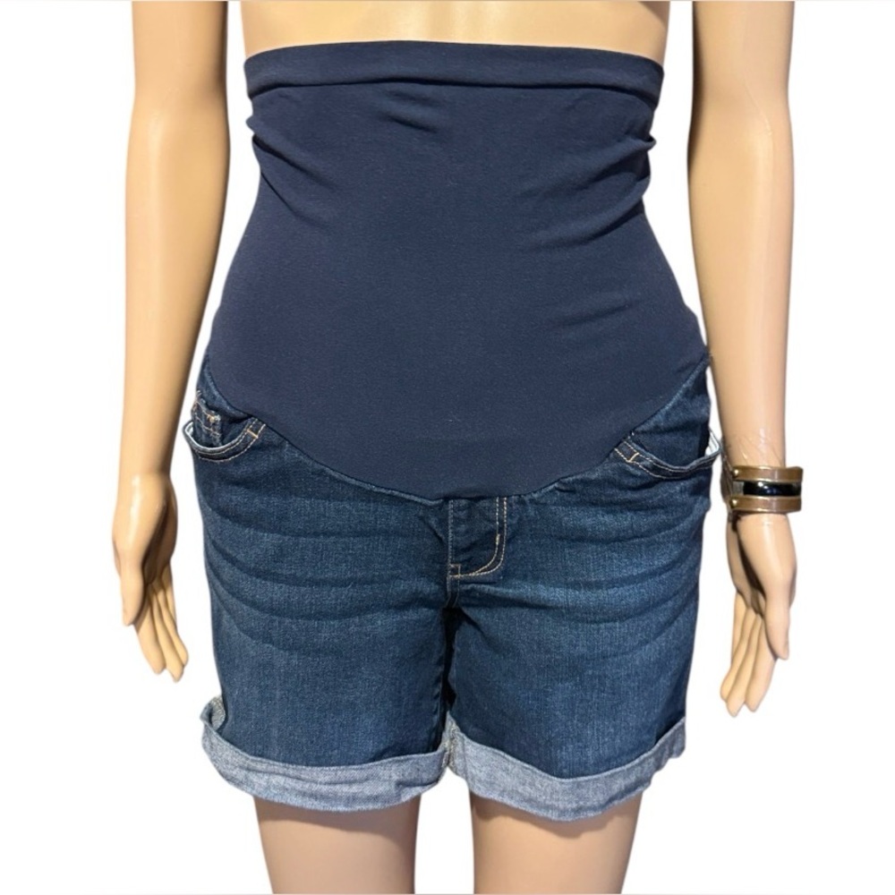 💰BOGO FREE Indigo Blue Maternity Jean Shorts